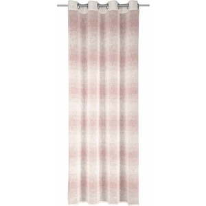 Růžový závěs 135x245 cm Etamine – Sehlbach obraz