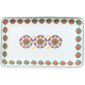 Porcelánový servírovací talíř Villa Altachira Gardeny, 20 x 12 cm obraz