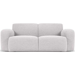 Světle šedá pohovka z textilie bouclé 170 cm Molino – Micadoni Home obraz