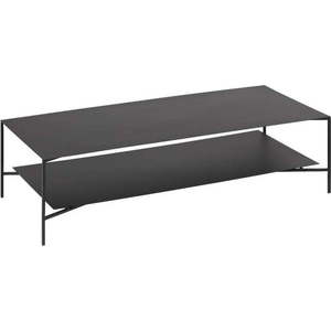 Černý ocelový konferenční stolek 60x140 cm Azisi – Kave Home obraz