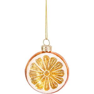 Skleněná vánoční ozdoba Orange – Sass & Belle obraz