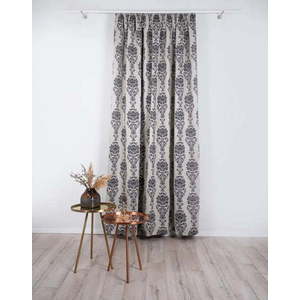 Šedo-béžový závěs 210x245 cm Impozant – Mendola Fabrics obraz