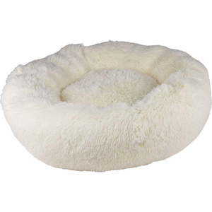 Krémový pelíšek pro psa ø 75 cm Fluffy – Love Story obraz