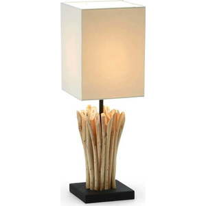 Béžová stolní lampa Kave Home Poob obraz