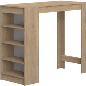 Barový stůl s deskou v dubovém dekoru 50x115 cm Aravis – TemaHome obraz