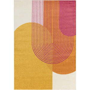 Žluto-oranžový koberec 80x150 cm Muse Orange Retro – Asiatic Carpets obraz