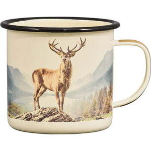 Béžový hrnek ze smaltu 0.5 l Great Outdoors – Gentlemen's Hardware obraz