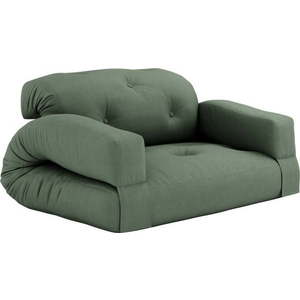 Zelená rozkládací pohovka 140 cm Hippo - Karup Design obraz