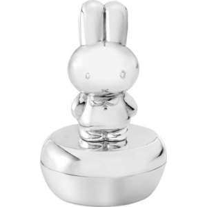 Kovová krabička na první zoubek ø 4x6 cm Miffy – Zilverstad obraz