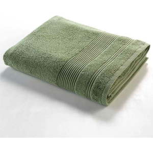 Khaki froté bavlněná osuška 90x150 cm Tendresse – douceur d'intérieur obraz