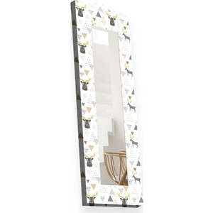 Nástěnné zrcadlo s dřevěným rámem 40x120 cm – Wallity obraz