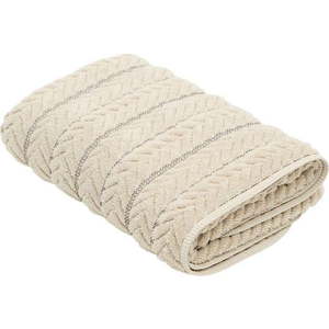 Béžová froté bavlněná osuška 90x150 cm Rune – Kave Home obraz