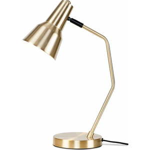 Stolní lampa s kovovým stínidlem ve zlaté barvě (výška 44 cm) Valencia – it's about RoMi obraz