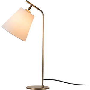 Stolní lampa v bílé a bronzové barvě (výška 67 cm) Salihini – Opviq lights obraz