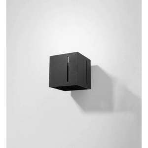 Černé nástěnné svítidlo Pax – Nice Lamps obraz