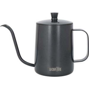 Šedá konvice na přípravu kávy z nerezové oceli 0.6 l La Cafetiere - Kitchen Craft obraz