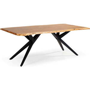 Jídelní stůl s deskou z akácie v přírodní barvě 100x200 cm Mudri – Marckeric obraz