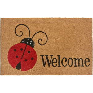 Rohožka z kokosového vlákna 75x45 cm Lady Beetle - Hanse Home obraz
