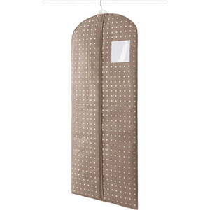 Béžový obal na šaty Compactor Dots, 137 cm obraz