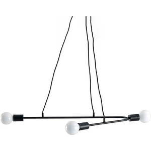 Černé závěsné svítidlo 80x40 cm Latomia - Nice Lamps obraz