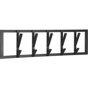 Černý kovový nástěnný věšák Frame – LABEL51 obraz