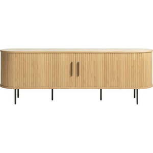 TV stolek v dekoru dubu v přírodní barvě 56x180 cm Nola – Unique Furniture obraz