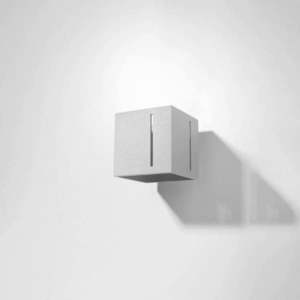Šedé nástěnné svítidlo Pax – Nice Lamps obraz
