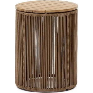 Kulatý zahradní odkládací stolek ø 40 cm Mesa – Kave Home obraz
