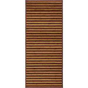 Bambusový běhoun v hnědo-hořčicové barvě 75x175 cm – Casa Selección obraz