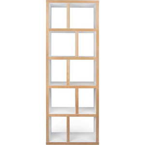 Knihovna v bílo-přírodní barvě 70x198 cm Berlin – TemaHome obraz