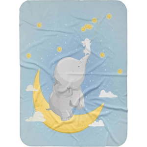 Modrá dětská deka 85x125 cm – OYO kids obraz