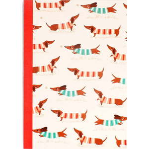 Zápisník 60 str. formát A5 Sausage Dog – Rex London obraz