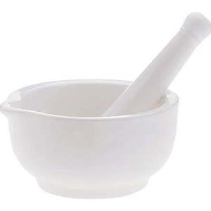 Bílý porcelánový hmoždíř Maxwell & Williams Basic obraz