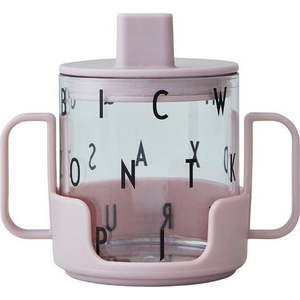 Levandulově fialový dětský hrnek Design Letters Grow With Your Cup obraz