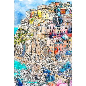Obraz 60x90 cm Manarola – Fedkolor obraz
