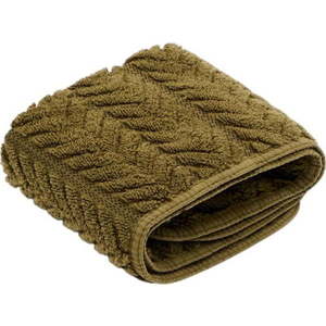 Zelený froté bavlněný ručník 30x50 cm Rune – Kave Home obraz
