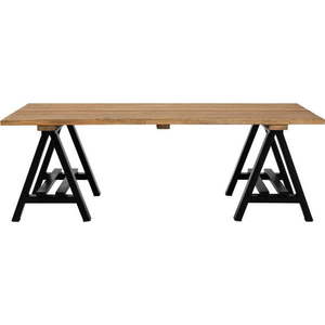 Konferenční stolek s deskou z borovicového dřeva v přírodní barvě 80x140 cm Hampstead – Premier Housewares obraz