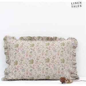 Lněný povlak na polštář 65x65 cm Botany 2 – Linen Tales obraz