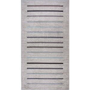 Světle šedý pratelný koberec 80x150 cm – Vitaus obraz