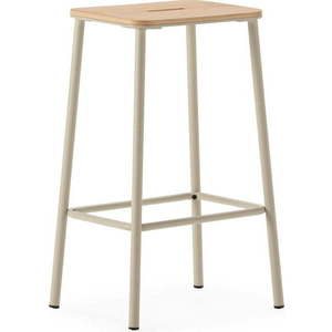 Krémové barové židle v sadě 2 ks (výška sedáku 65 cm) Abba – Marckeric obraz