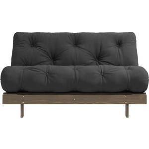 Černá rozkládací pohovka 140 cm Roots – Karup Design obraz
