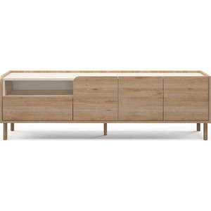 TV stolek v dekoru dubu v přírodní barvě 180x55, 5x44 cm Monza – Marckeric obraz