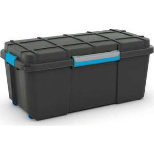 Černý plastový úložný box s víkem 78x39, 5x35 cm Scuba Box – KIS obraz