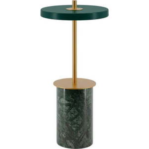 Zelená mramorová LED stmívatelná stolní lampa s kovovým stínidlem (výška 25, 5 cm) Asteria Move Mini – UMAGE obraz