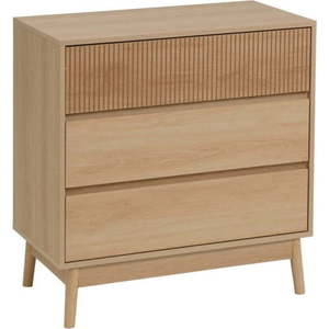 Komoda v přírodní barvě 80x80x40 cm Naroa – Casa Selección obraz