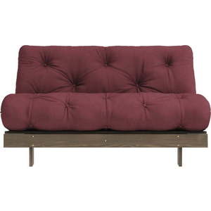 Vínová rozkládací pohovka 140 cm Roots – Karup Design obraz
