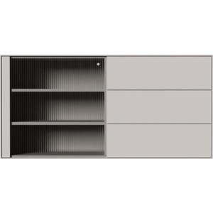 Světle šedá závěsná komoda 120x59 cm Edge by Hammel – Hammel Furniture obraz