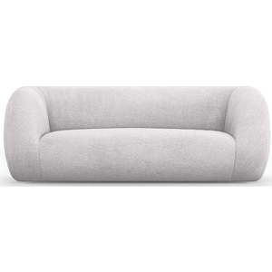 Světle šedá pohovka z textilie bouclé 210 cm Essen – Cosmopolitan Design obraz