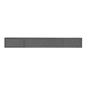 Antracitový TV stolek 176x22 cm Mistral – Hammel Furniture obraz