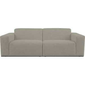 Světle hnědá pohovka z textilie bouclé 228 cm Roxy – Scandic obraz